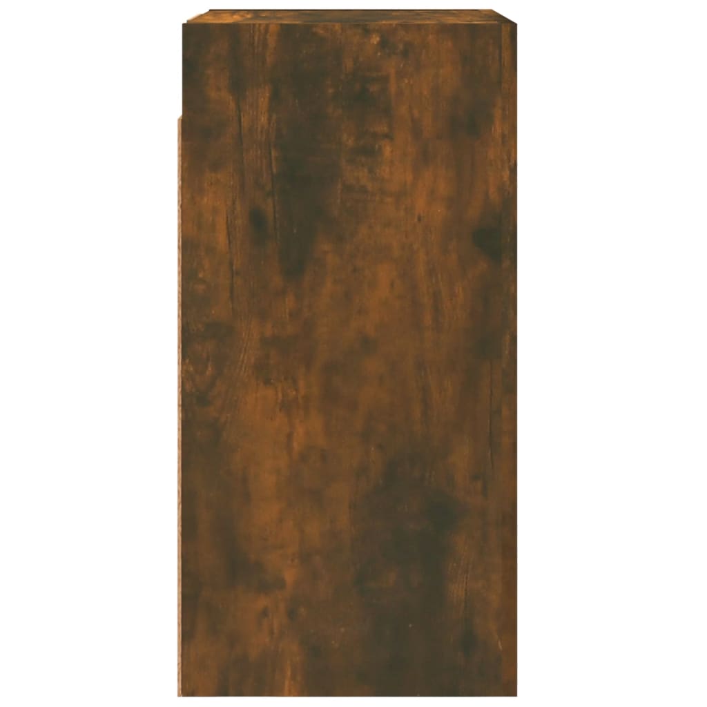Tv-meubel 30,5x30x60 cm bewerkt hout gerookt eikenkleurig is nu te koop bij PeponiXL, paradijselijk wonen!