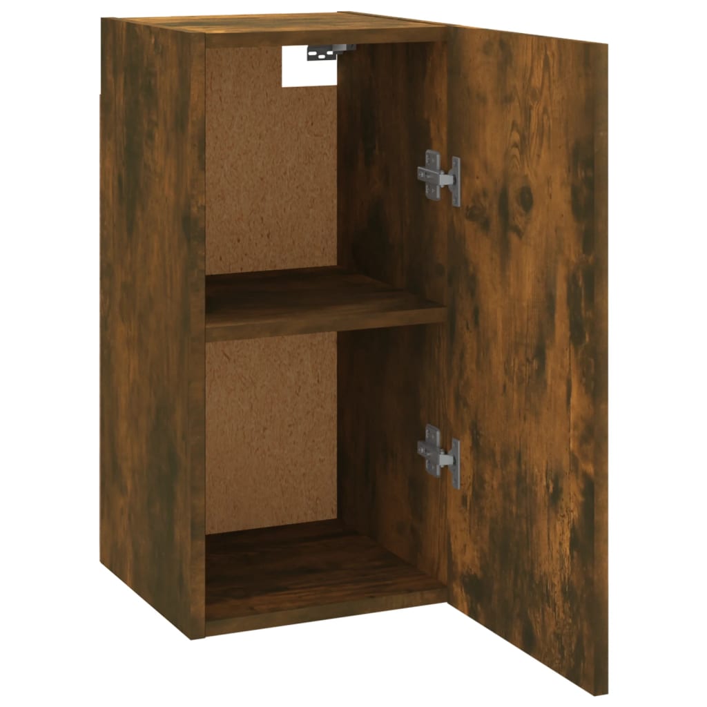 Tv-meubel 30,5x30x60 cm bewerkt hout gerookt eikenkleurig is nu te koop bij PeponiXL, paradijselijk wonen!