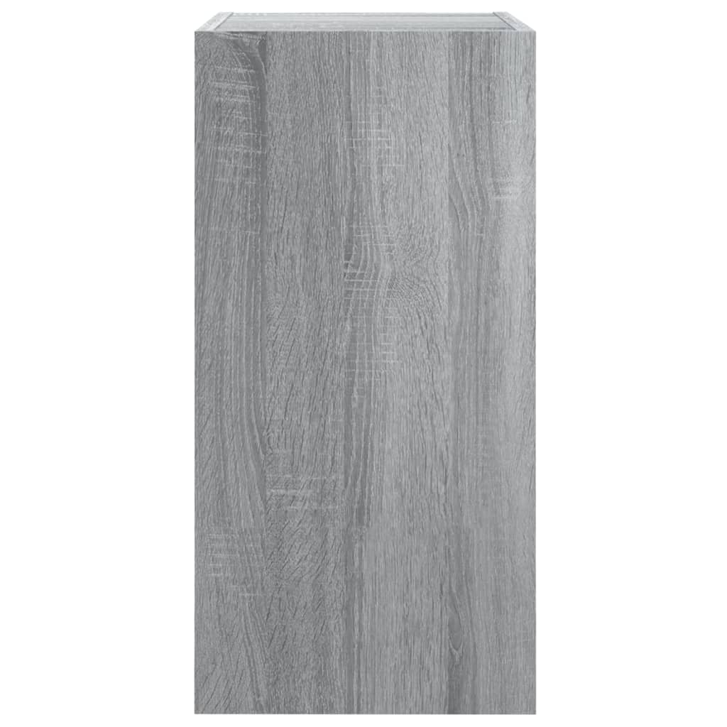 Tv-meubel 30,5x30x60 cm bewerkt hout grijs sonoma eiken is nu te koop bij PeponiXL, paradijselijk wonen!