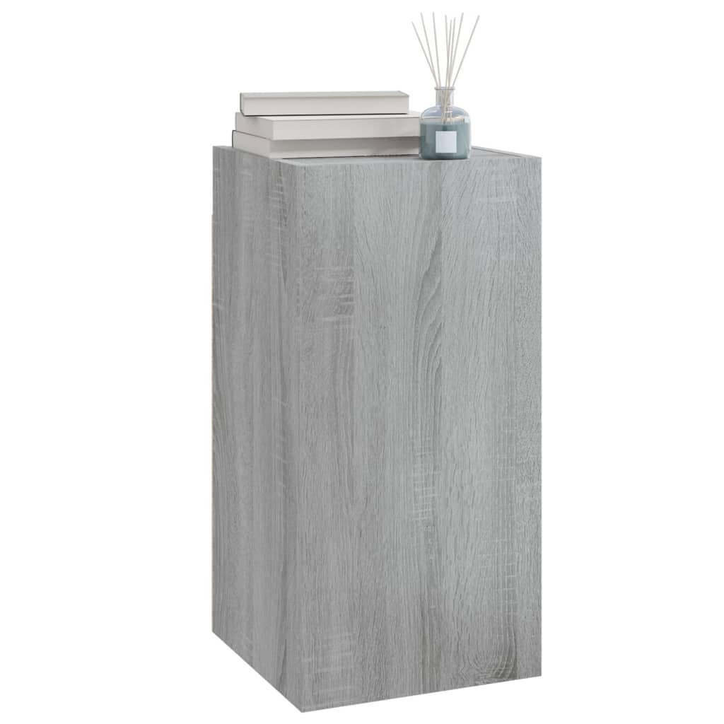 Tv-meubel 30,5x30x60 cm bewerkt hout grijs sonoma eiken is nu te koop bij PeponiXL, paradijselijk wonen!