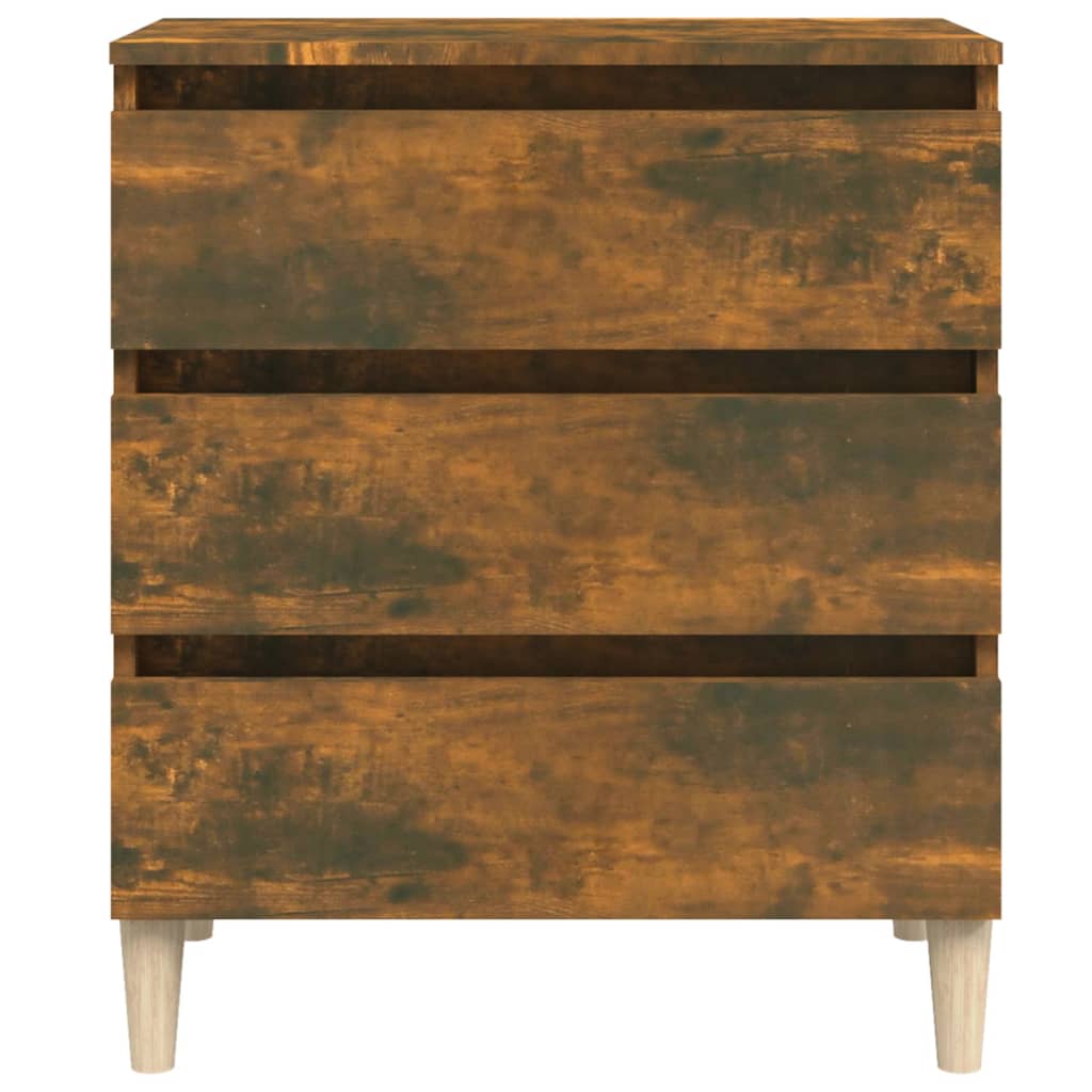 Dressoir 60x35x69 cm bewerkt hout gerookt eikenkleurig is nu te koop bij PeponiXL, paradijselijk wonen!