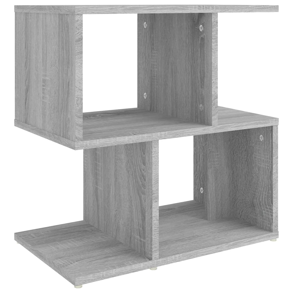 Nachtkastjes 2 st 50x30x51,5 cm bewerkt hout grijs sonoma eiken is nu te koop bij PeponiXL, paradijselijk wonen!
