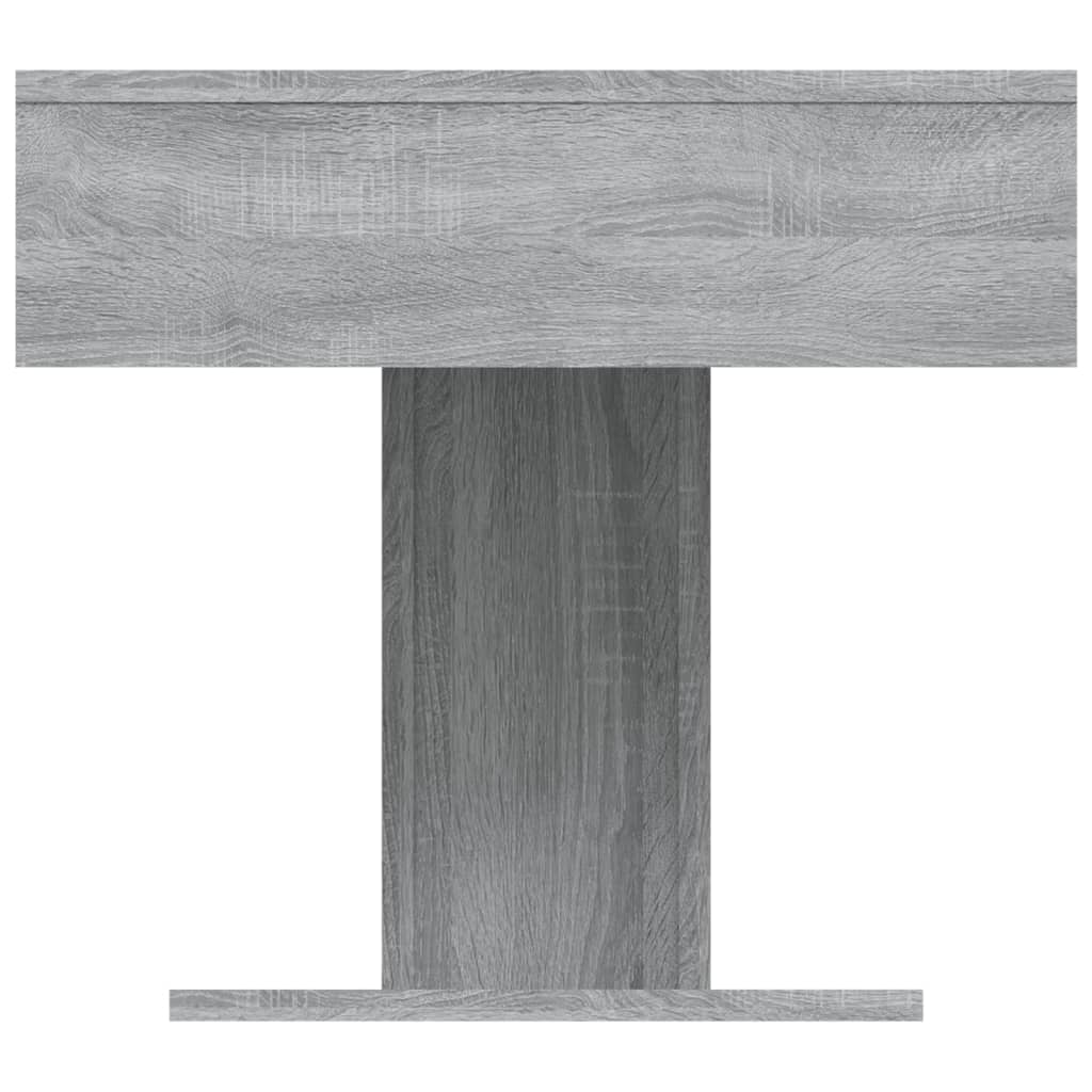 Salontafel 96x50x45 cm bewerkt hout grijs sonoma eikenkleurig is nu te koop bij PeponiXL, paradijselijk wonen!