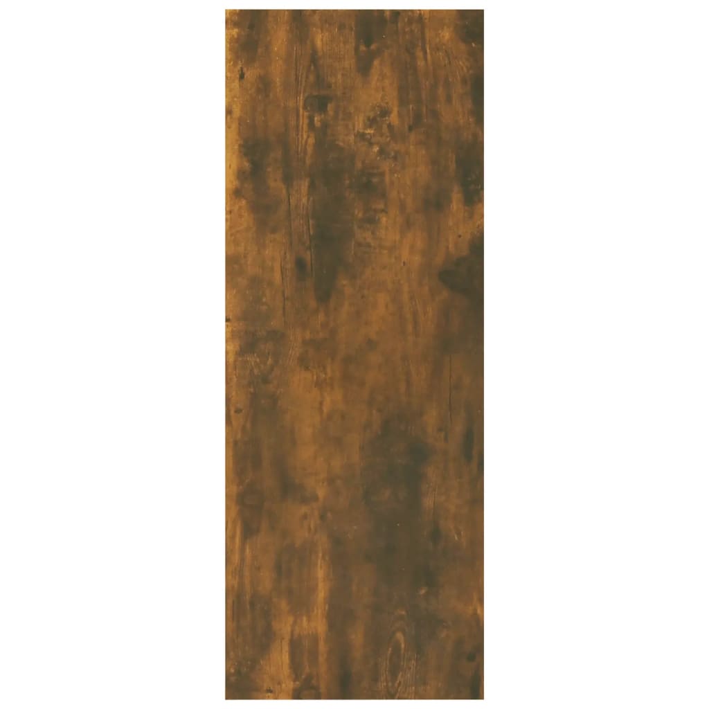 Wandtafel 105x30x80 cm bewerkt hout gerookt eikenkleurig is nu te koop bij PeponiXL, paradijselijk wonen!