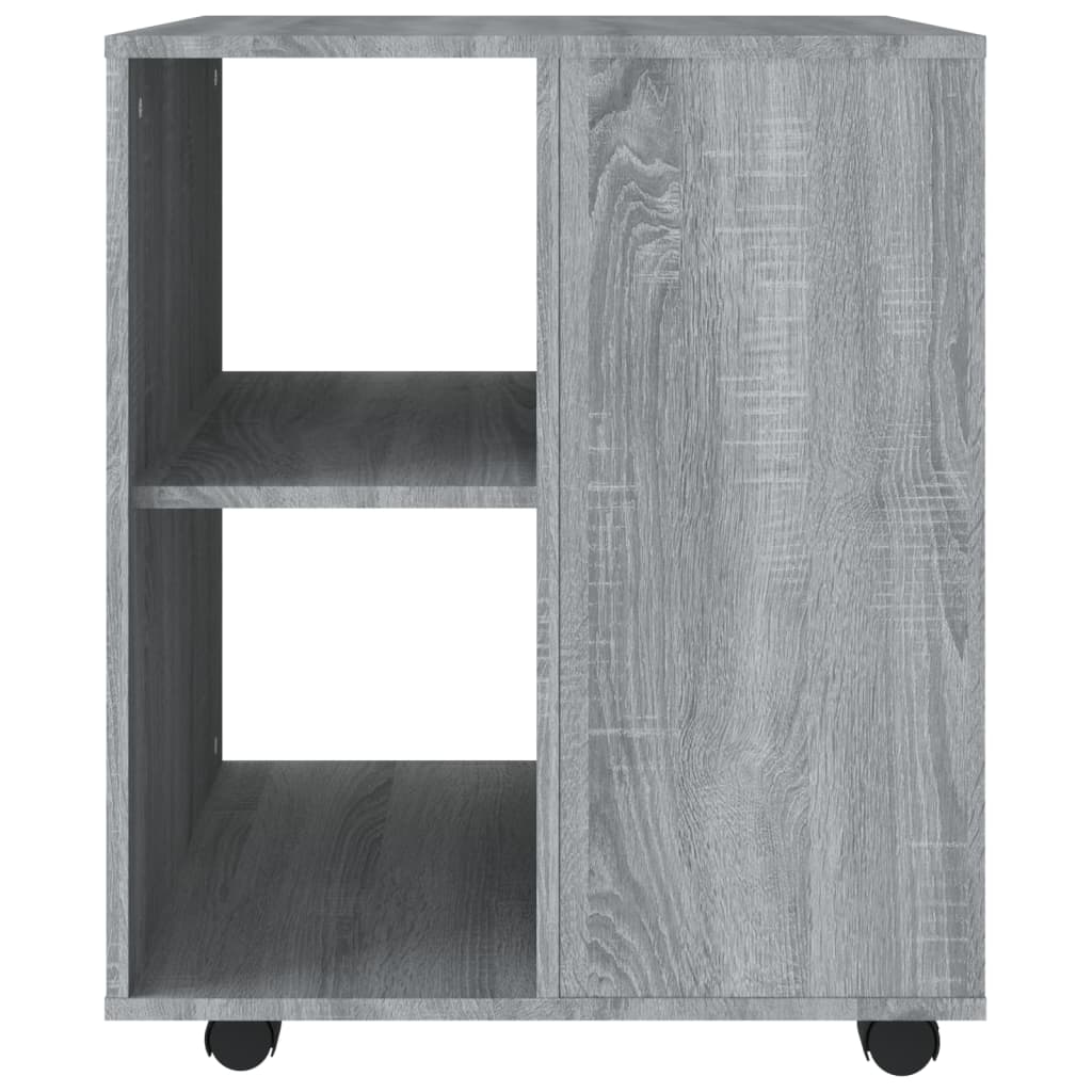 Rolkast 60x53x72 cm bewerkt hout grijs sonoma eiken is nu te koop bij PeponiXL, paradijselijk wonen!