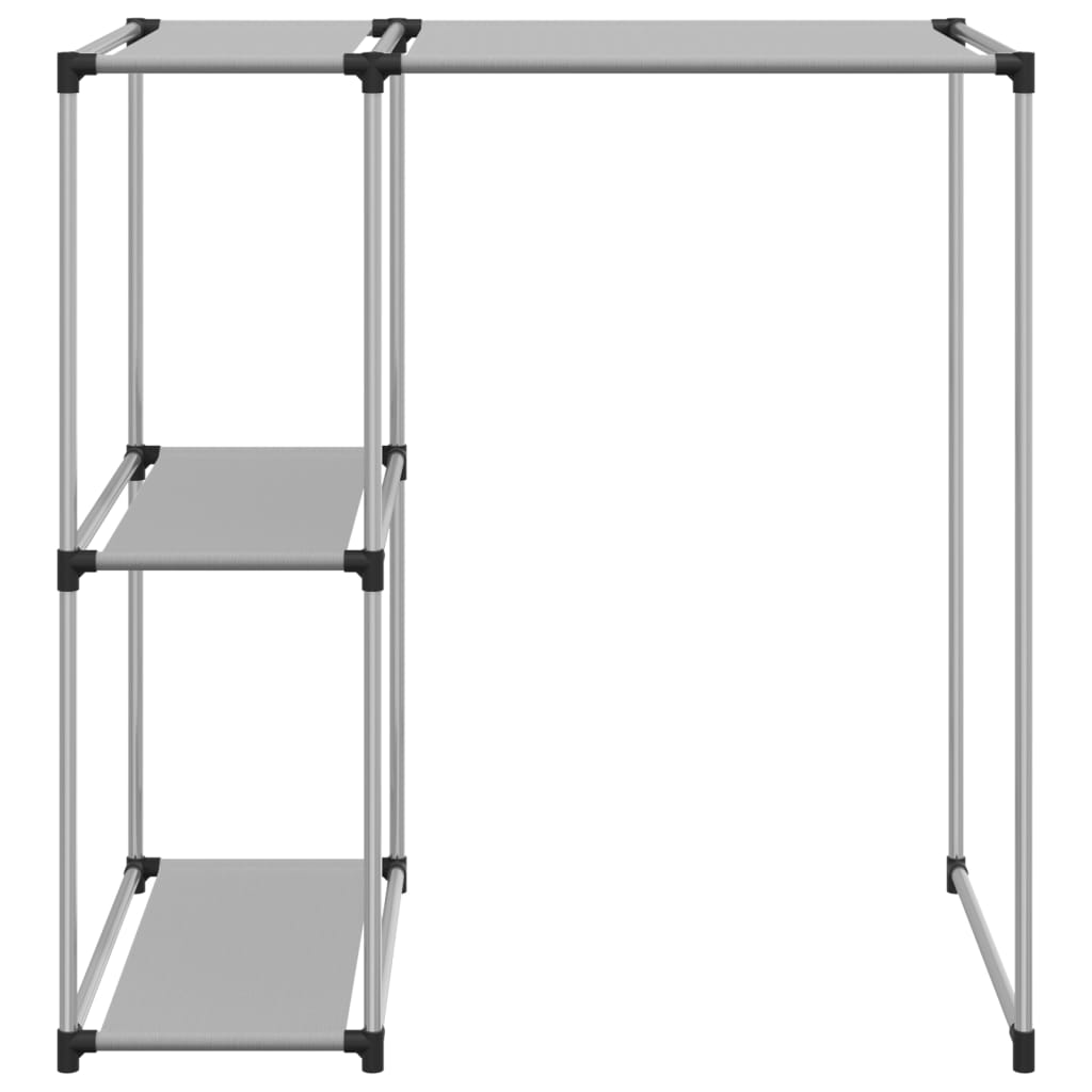 Opbergrek voor boven wasmachine 87x55x90,5 cm ijzer grijs is nu te koop bij PeponiXL, paradijselijk wonen!