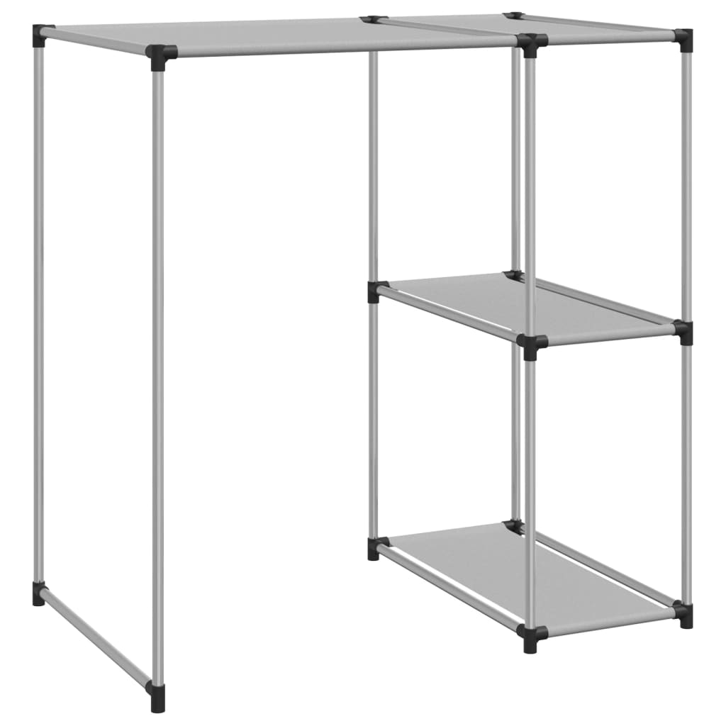 Opbergrek voor boven wasmachine 87x55x90,5 cm ijzer grijs is nu te koop bij PeponiXL, paradijselijk wonen!
