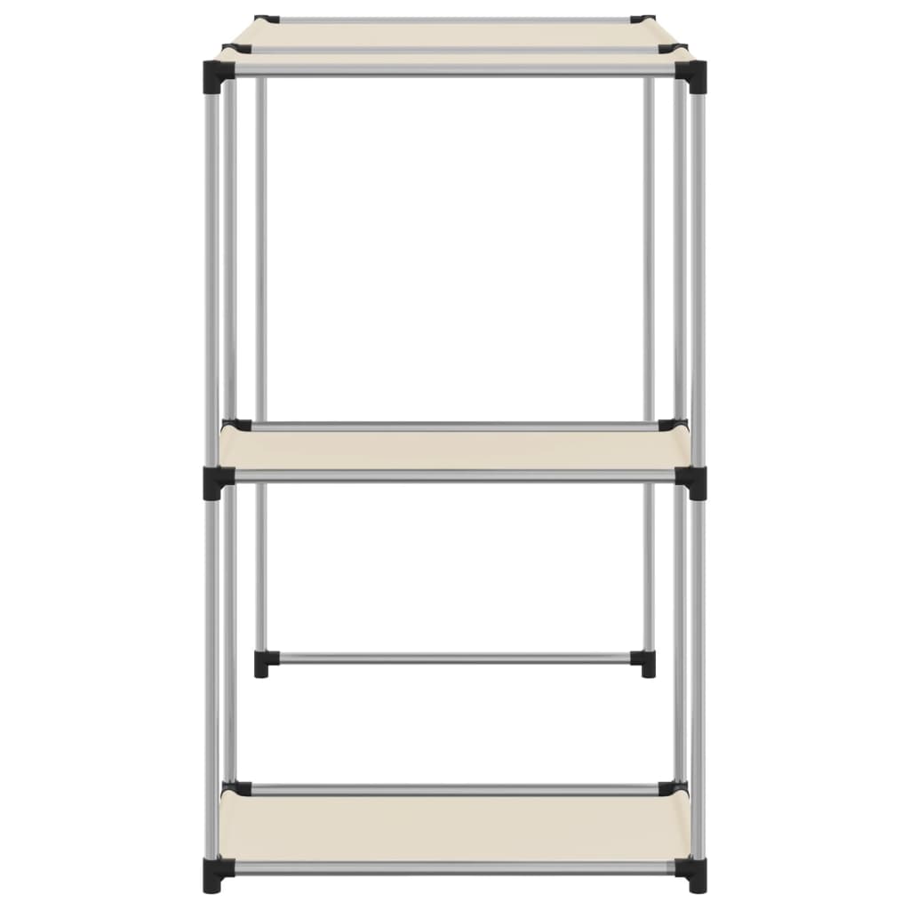 Opbergrek voor boven wasmachine 87x55x90,5cm ijzer crèmekleurig is nu te koop bij PeponiXL, paradijselijk wonen!