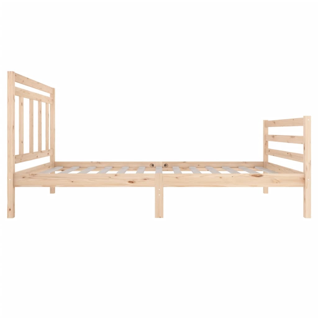 Bedframe massief hout 100x200 cm is nu te koop bij PeponiXL, paradijselijk wonen!