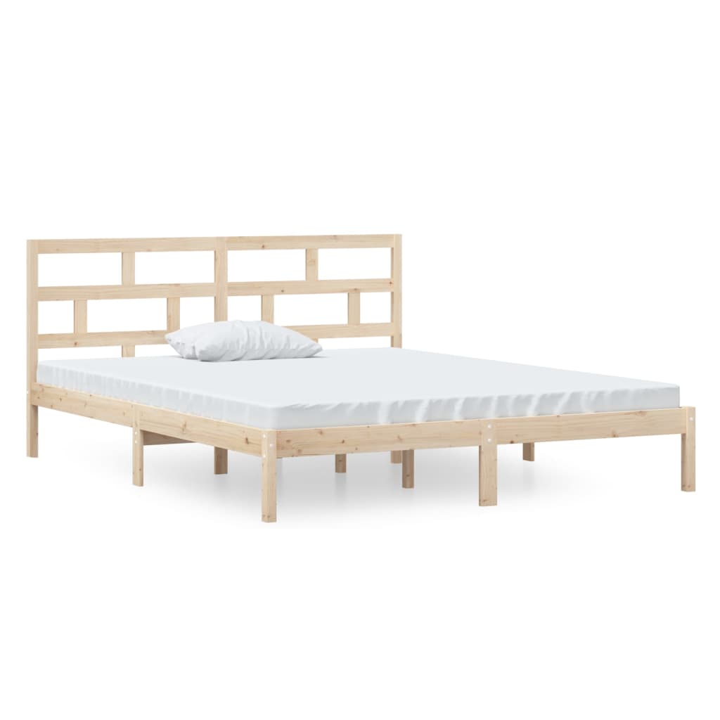 Bedframe massief hout 120x190 cm is nu te koop bij PeponiXL, paradijselijk wonen!