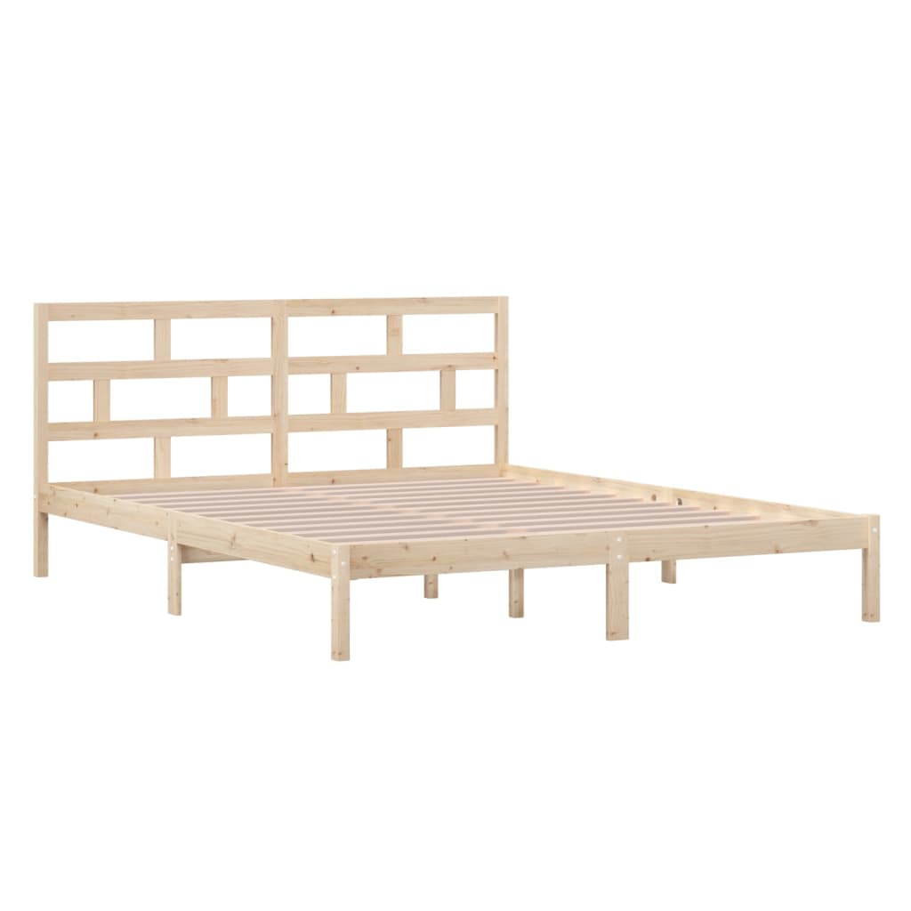 Bedframe massief hout 120x190 cm is nu te koop bij PeponiXL, paradijselijk wonen!