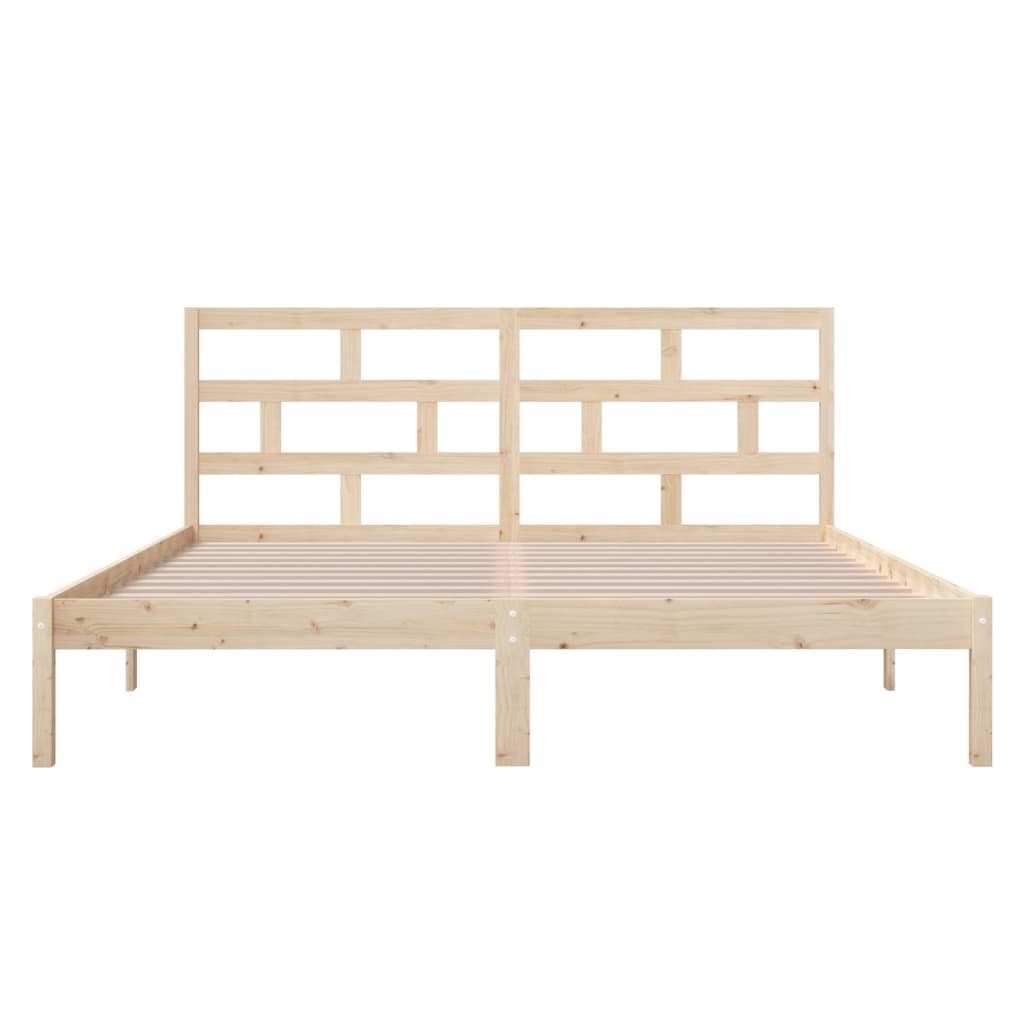 Bedframe massief hout 120x190 cm is nu te koop bij PeponiXL, paradijselijk wonen!