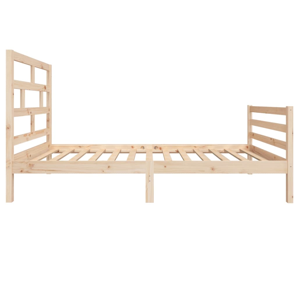 Bedframe massief grenenhout 100x200 cm is nu te koop bij PeponiXL, paradijselijk wonen!