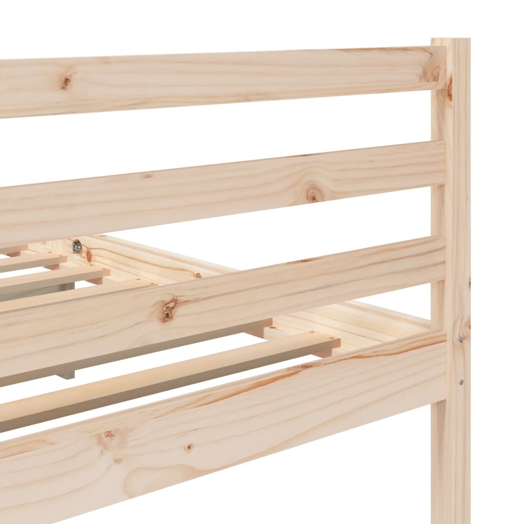 Bedframe massief grenenhout 100x200 cm is nu te koop bij PeponiXL, paradijselijk wonen!