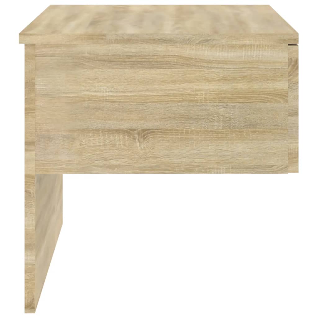 Nachtkastjes 2 st wandgemonteerd sonoma eikenkleurig is nu te koop bij PeponiXL, paradijselijk wonen!