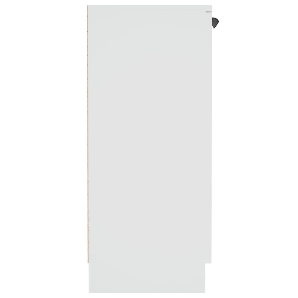 Dressoir 60x30x70 cm bewerkt hout wit is nu te koop bij PeponiXL, paradijselijk wonen!