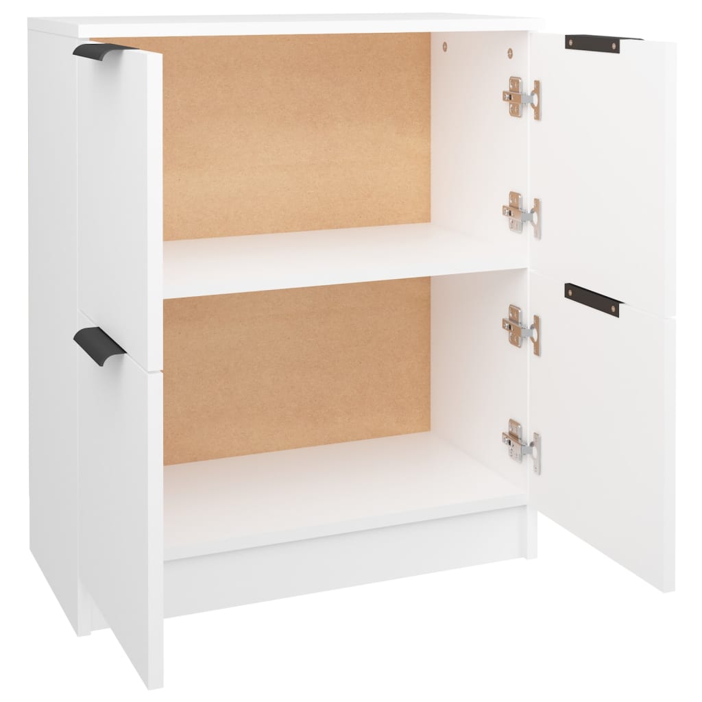 Dressoir 60x30x70 cm bewerkt hout wit is nu te koop bij PeponiXL, paradijselijk wonen!