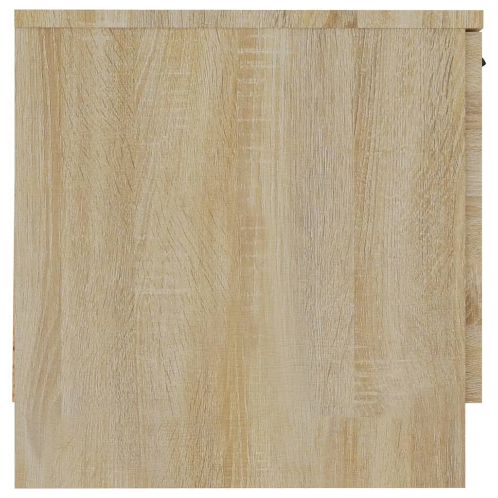 Nachtkastjes 2 st 40x39x40 cm sonoma eikenkleurig is nu te koop bij PeponiXL, paradijselijk wonen!