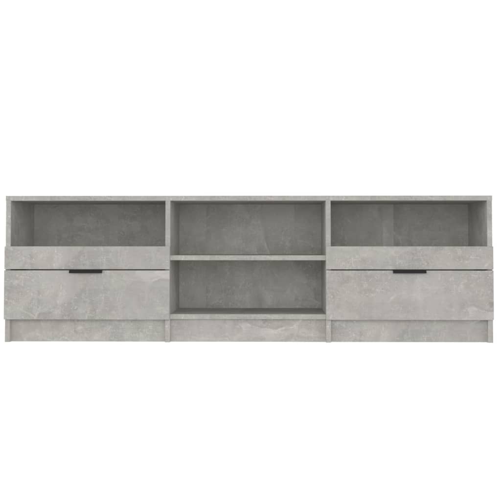 Tv-meubel 150x33,5x45 cm bewerkt hout betongrijs is nu te koop bij PeponiXL, paradijselijk wonen!