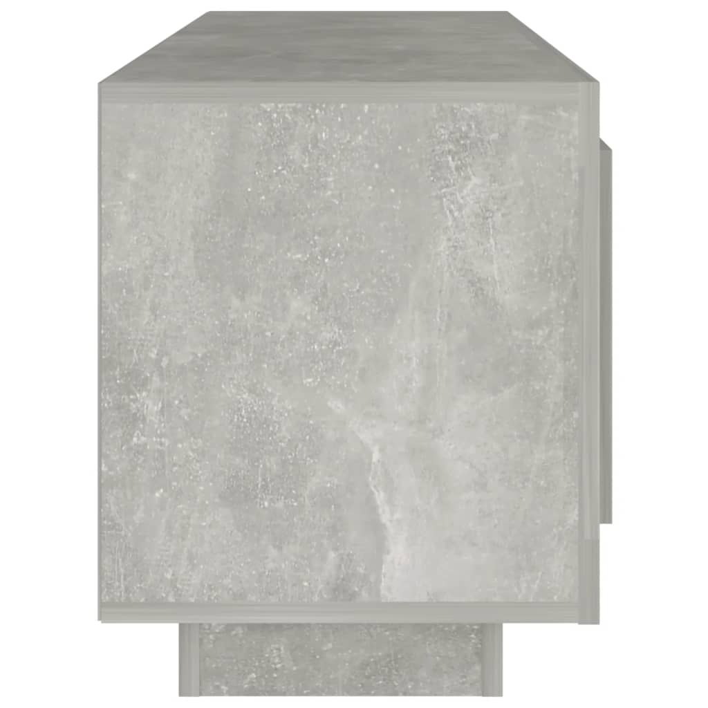 Tv-meubel 102x35x45 cm bewerkt hout betongrijs is nu te koop bij PeponiXL, paradijselijk wonen!