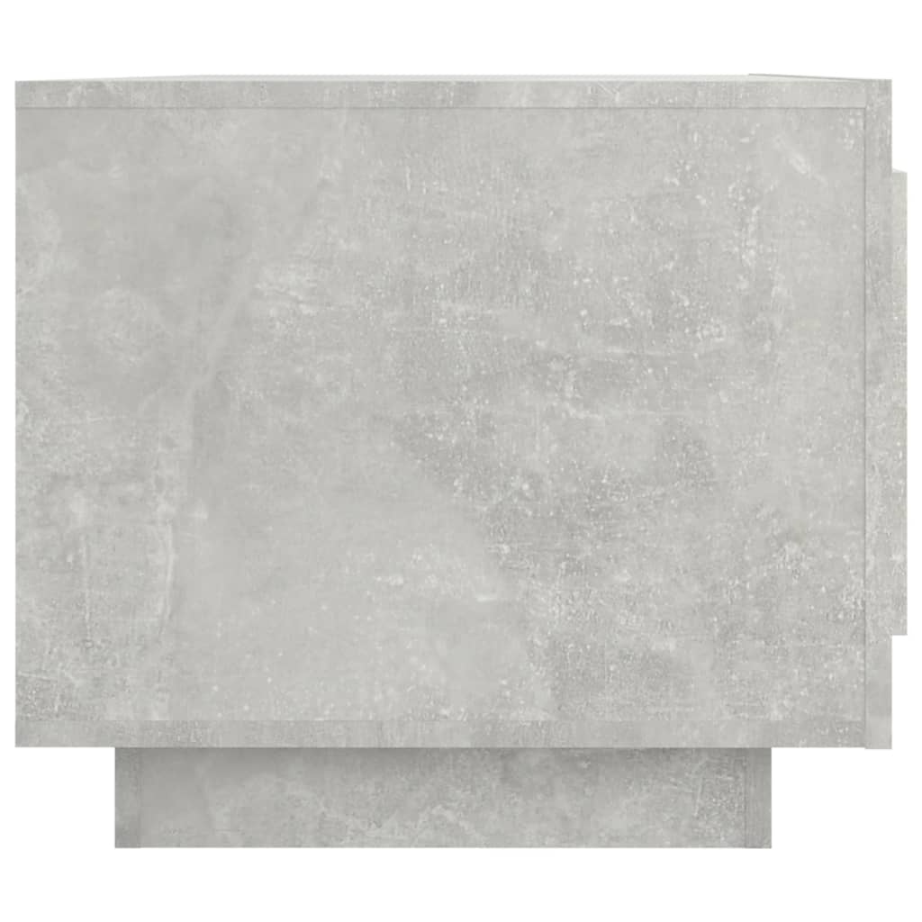 Salontafel 102x50x45 cm bewerkt hout betongrijs is nu te koop bij PeponiXL, paradijselijk wonen!