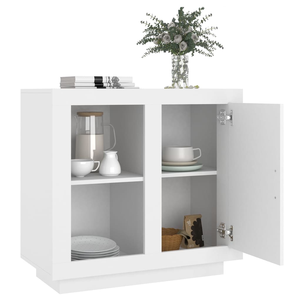 Dressoir 80x40x75 cm wit is nu te koop bij PeponiXL, paradijselijk wonen!