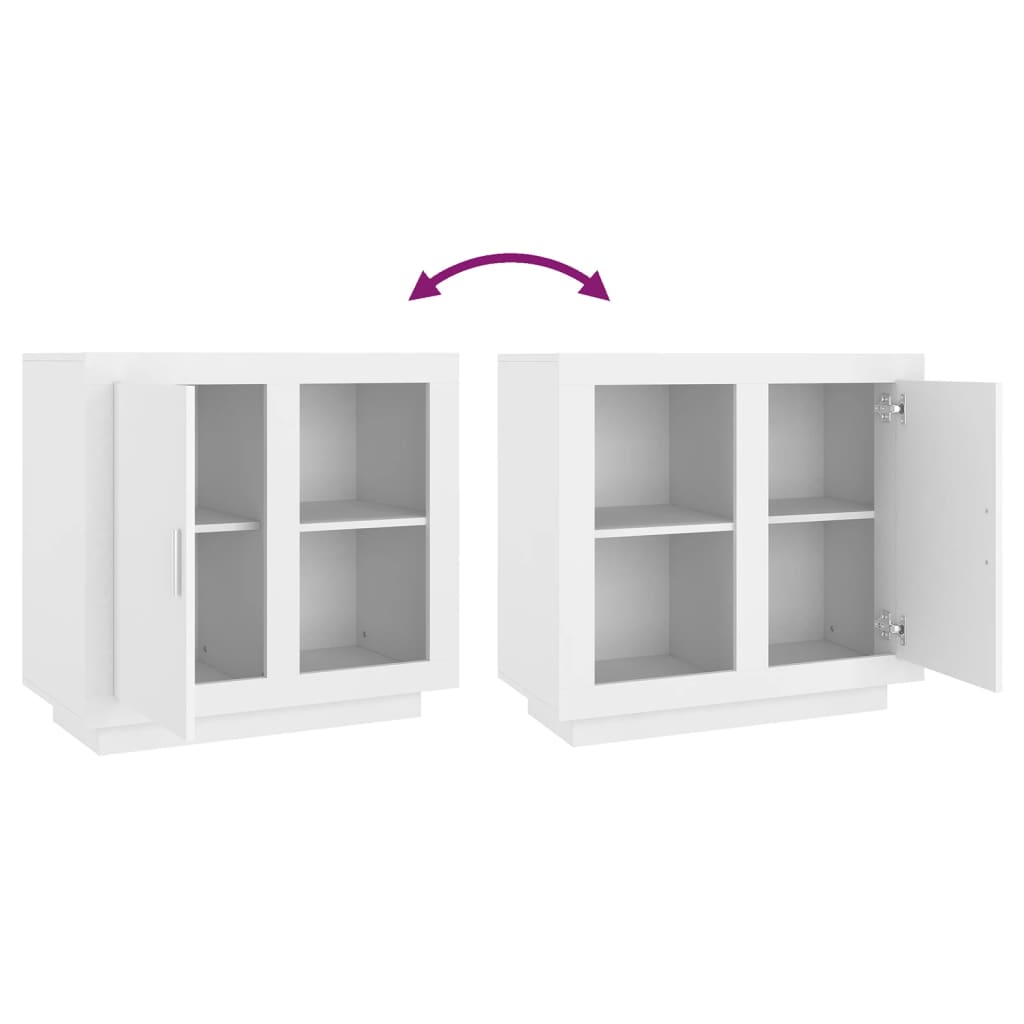 Dressoir 80x40x75 cm wit is nu te koop bij PeponiXL, paradijselijk wonen!