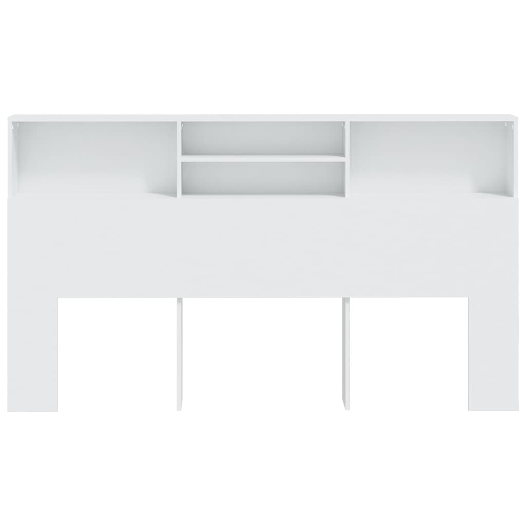 Hoofdbordkast 180x19x103,5 cm wit is nu te koop bij PeponiXL, paradijselijk wonen!