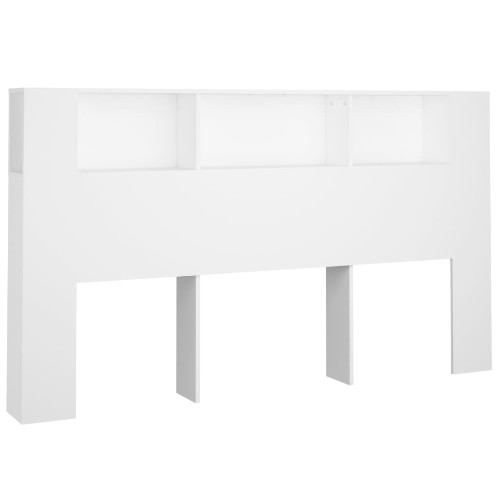 Hoofdbordkast 180x18,5x104,5 cm wit is nu te koop bij PeponiXL, paradijselijk wonen!