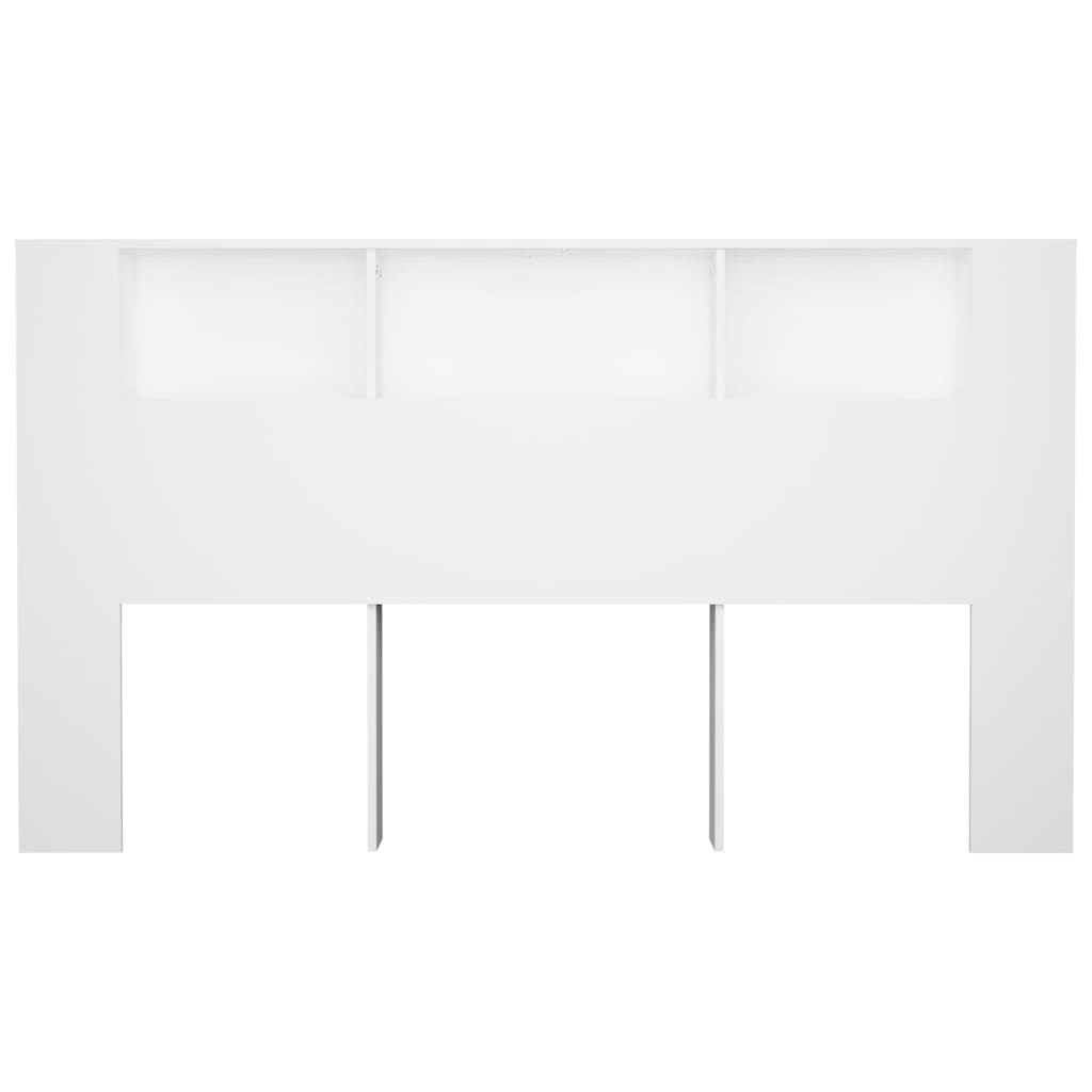Hoofdbordkast 180x18,5x104,5 cm wit is nu te koop bij PeponiXL, paradijselijk wonen!