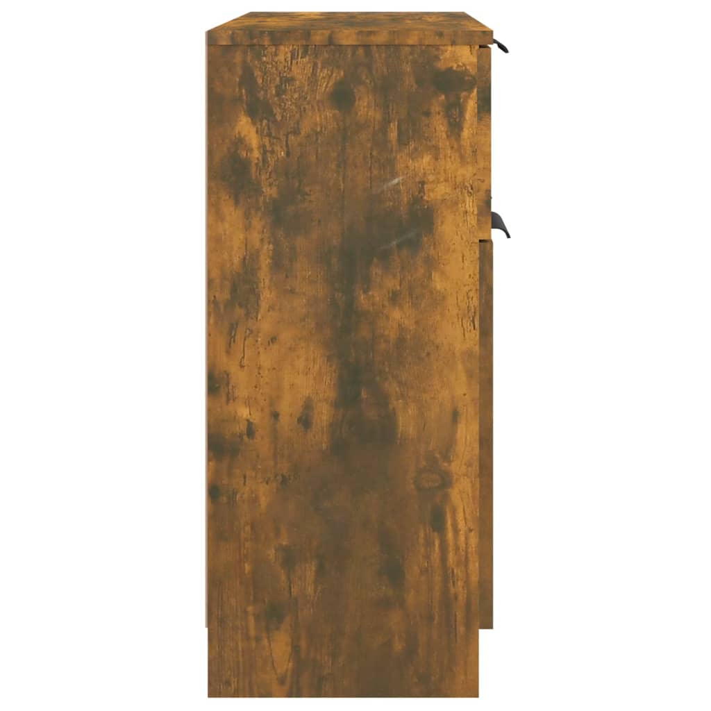 Dressoir 60x30x70 cm bewerkt hout gerookt eikenkleurig is nu te koop bij PeponiXL, paradijselijk wonen!