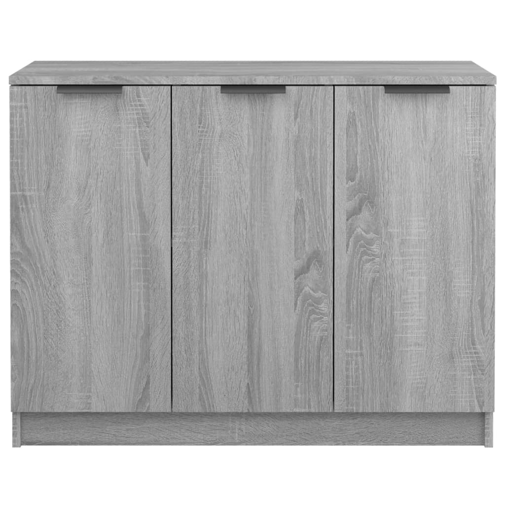 Dressoir 90,5x30x70 cm bewerkt hout grijs sonoma eikenkleurig is nu te koop bij PeponiXL, paradijselijk wonen!