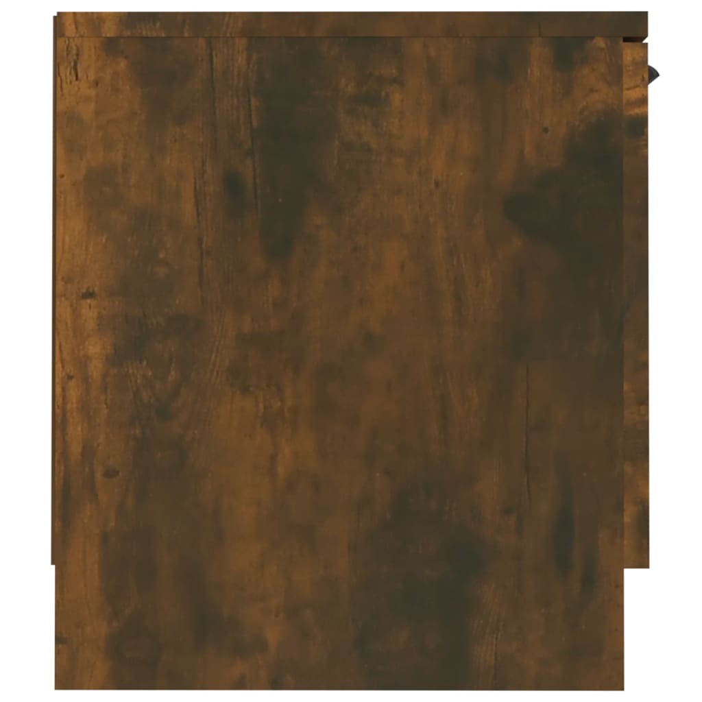 Tv-meubel 140x35x40 cm bewerkt hout gerookt eikenkleurig is nu te koop bij PeponiXL, paradijselijk wonen!