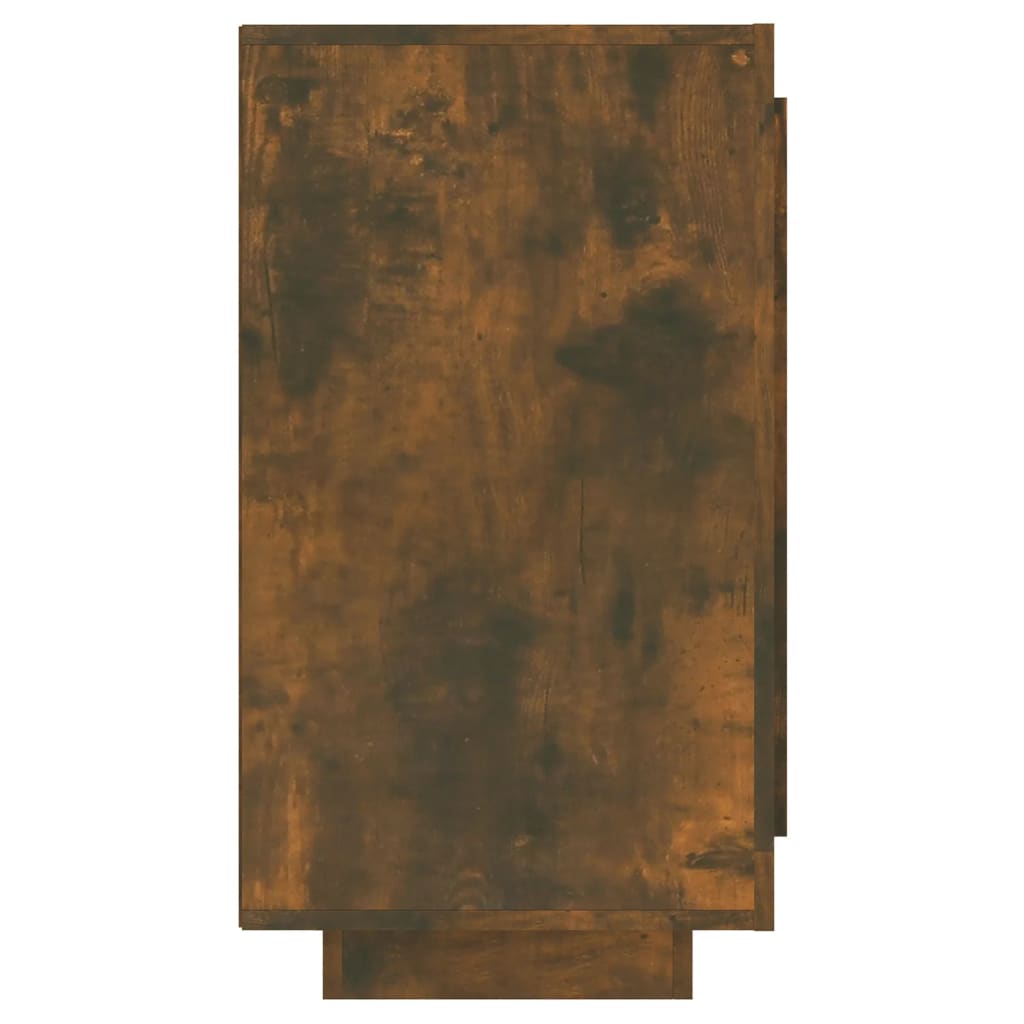 Dressoir 80x40x75 cm gerookt eikenkleurig is nu te koop bij PeponiXL, paradijselijk wonen!