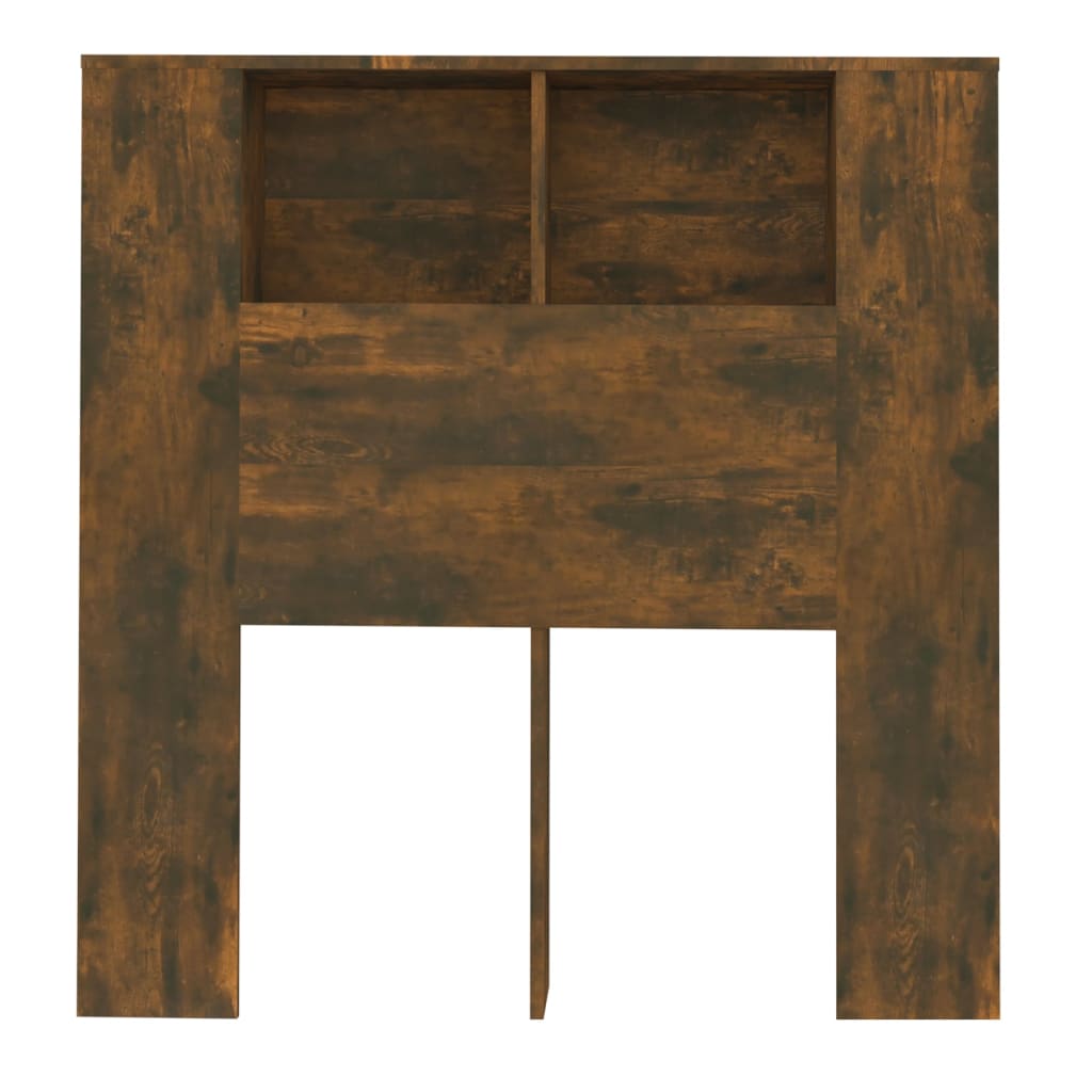 Hoofdbordkast 100x18,5x102,5 cm gerookt eikenkleurig is nu te koop bij PeponiXL, paradijselijk wonen!