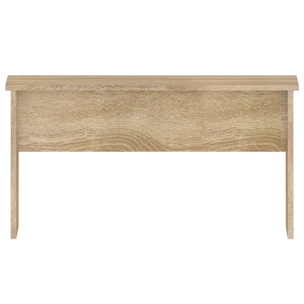 Salontafel 80x50,5x41,5 cm bewerkt hout sonoma eikenkleurig is nu te koop bij PeponiXL, paradijselijk wonen!