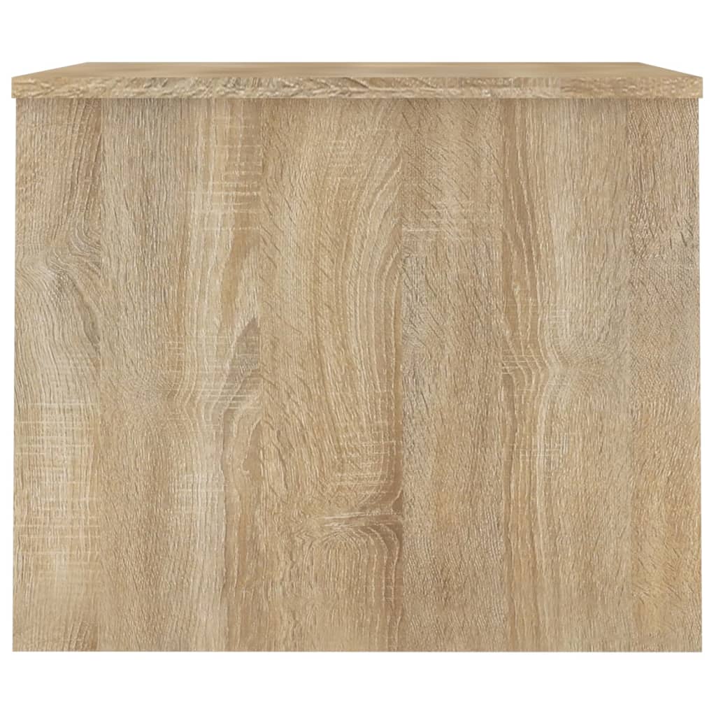 Salontafel 80x50,5x41,5 cm bewerkt hout sonoma eikenkleurig is nu te koop bij PeponiXL, paradijselijk wonen!