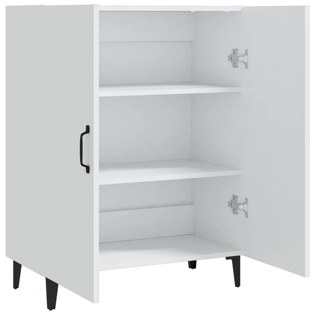 Dressoir 70x34x90 cm bewerkt hout wit is nu te koop bij PeponiXL, paradijselijk wonen!