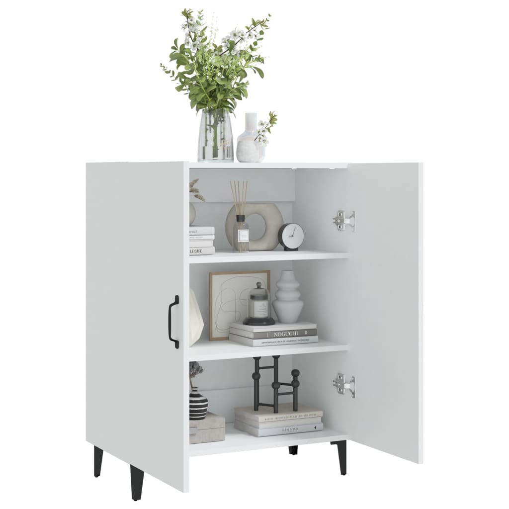 Dressoir 70x34x90 cm bewerkt hout wit is nu te koop bij PeponiXL, paradijselijk wonen!