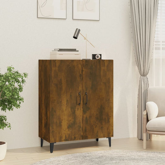 Dressoir 70x34x90 cm bewerkt hout gerookt eikenkleurig is nu te koop bij PeponiXL, paradijselijk wonen!