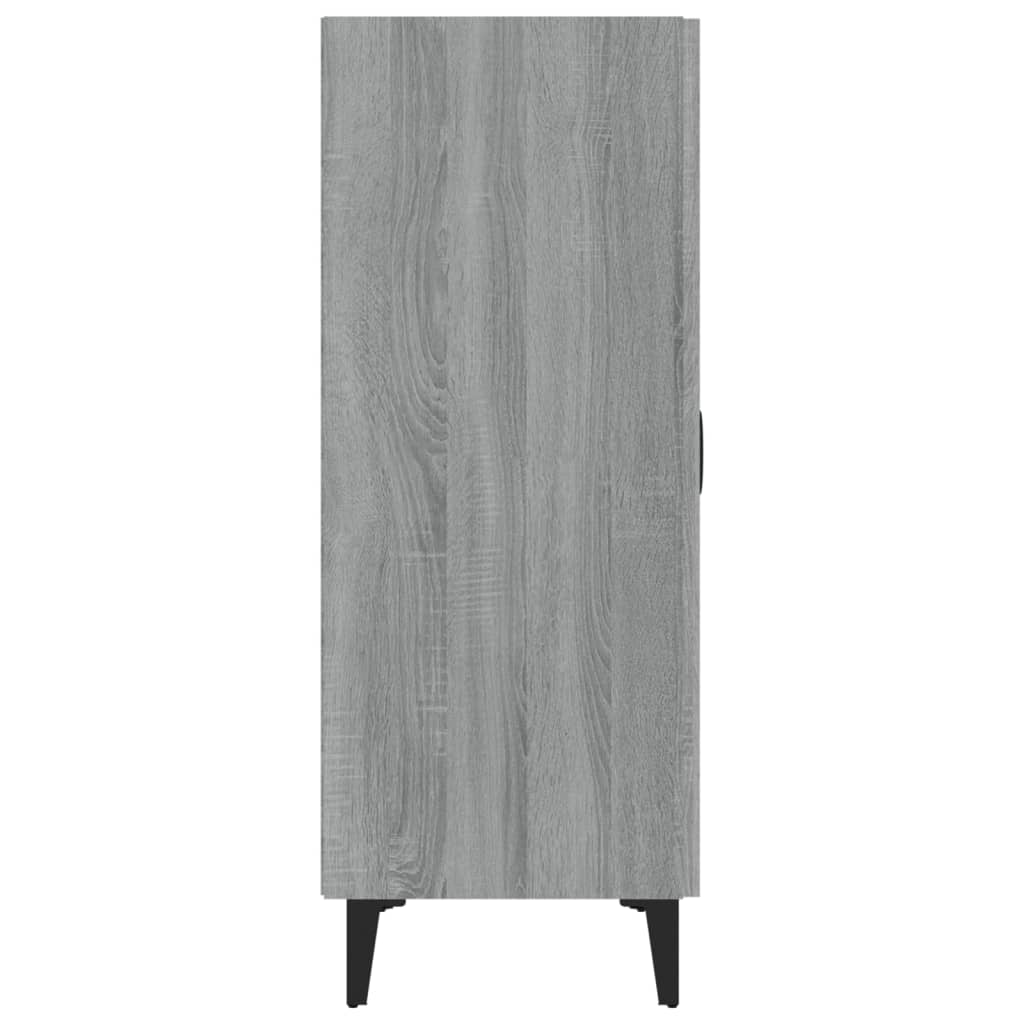 Dressoir 70x34x90 cm bewerkt hout grijs sonoma eikenkleurig is nu te koop bij PeponiXL, paradijselijk wonen!
