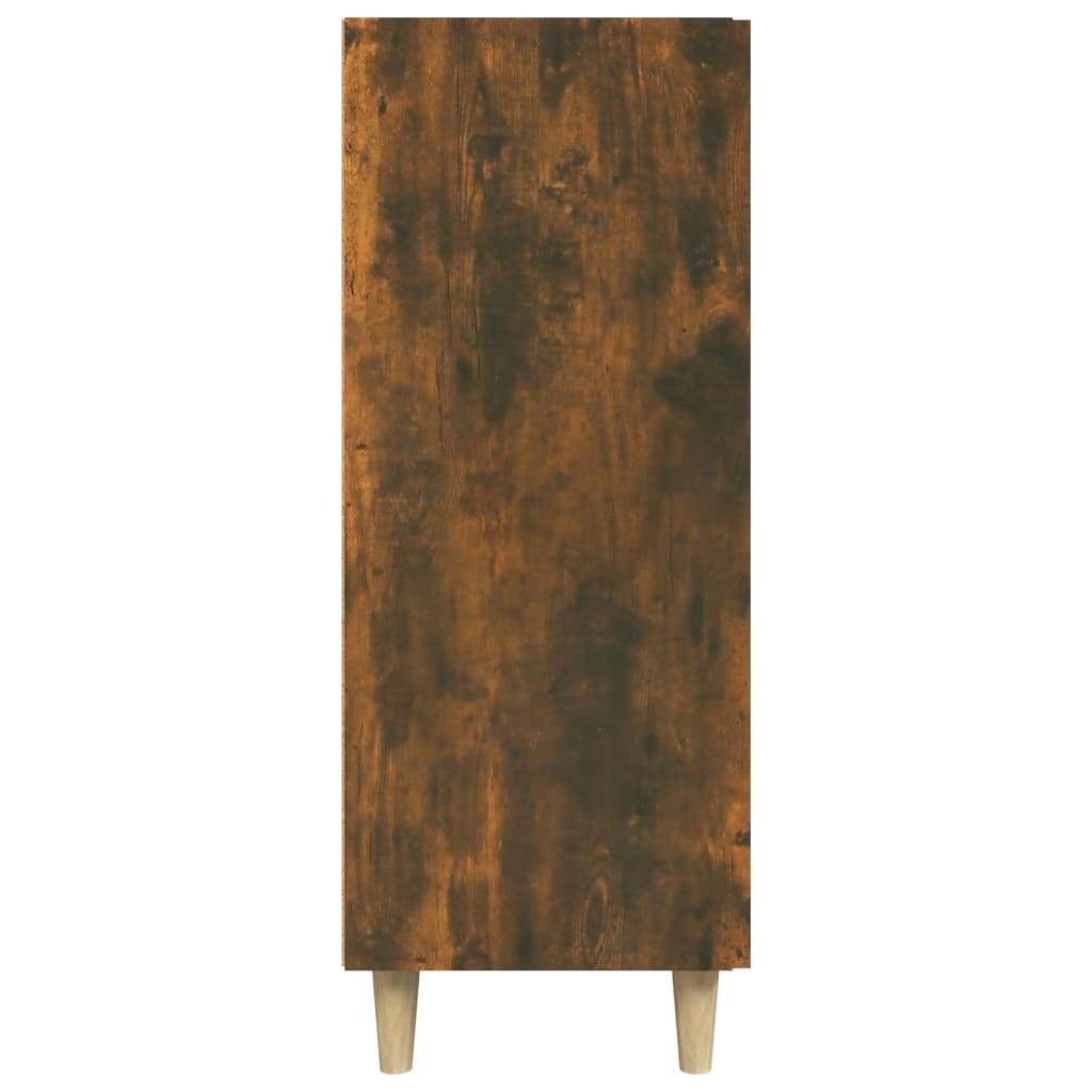 Dressoir 69,5x34x90 cm bewerkt hout gerookt eikenkleurig is nu te koop bij PeponiXL, paradijselijk wonen!