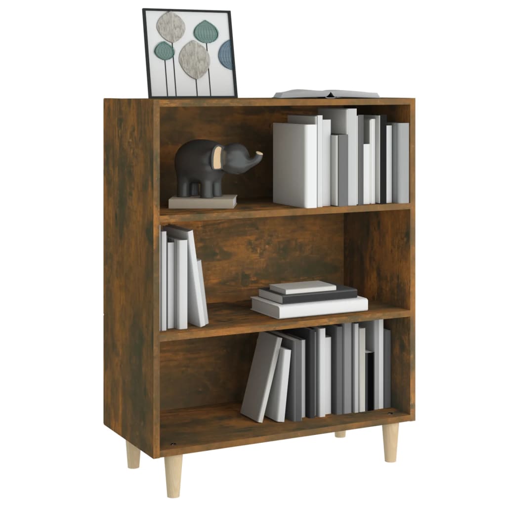 Dressoir 69,5x32,5x90 cm bewerkt hout gerookt eikenkleurig is nu te koop bij PeponiXL, paradijselijk wonen!