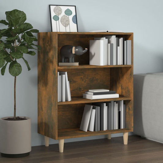 Dressoir 69,5x32,5x90 cm bewerkt hout gerookt eikenkleurig is nu te koop bij PeponiXL, paradijselijk wonen!