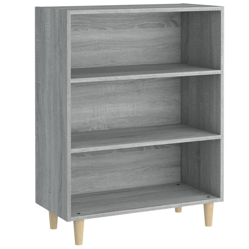 Dressoir 69,5x32,5x90 cm bewerkt hout grijs sonoma eikenkleurig is nu te koop bij PeponiXL, paradijselijk wonen!