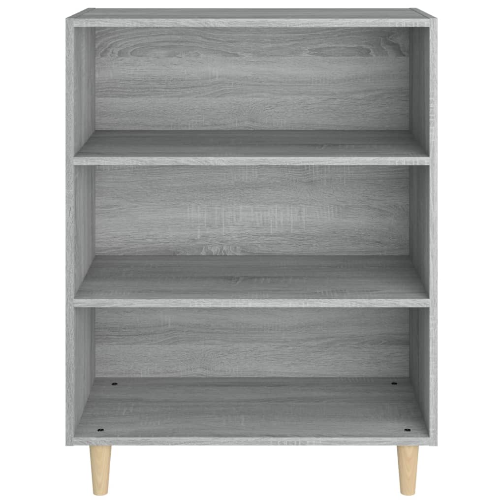 Dressoir 69,5x32,5x90 cm bewerkt hout grijs sonoma eikenkleurig is nu te koop bij PeponiXL, paradijselijk wonen!