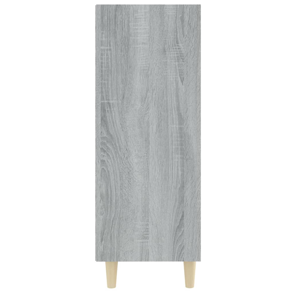 Dressoir 69,5x32,5x90 cm bewerkt hout grijs sonoma eikenkleurig is nu te koop bij PeponiXL, paradijselijk wonen!