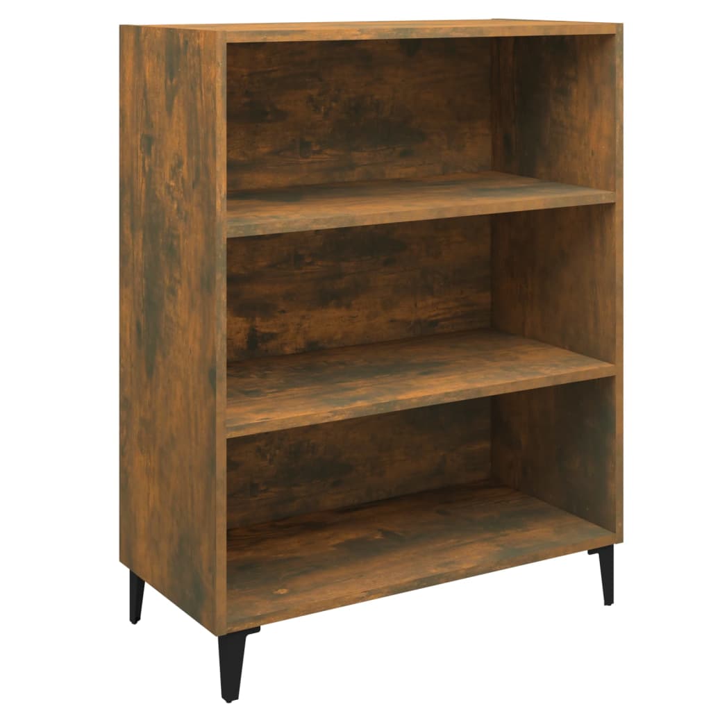 Dressoir 69,5x32,5x90 cm bewerkt hout gerookt eikenkleurig is nu te koop bij PeponiXL, paradijselijk wonen!