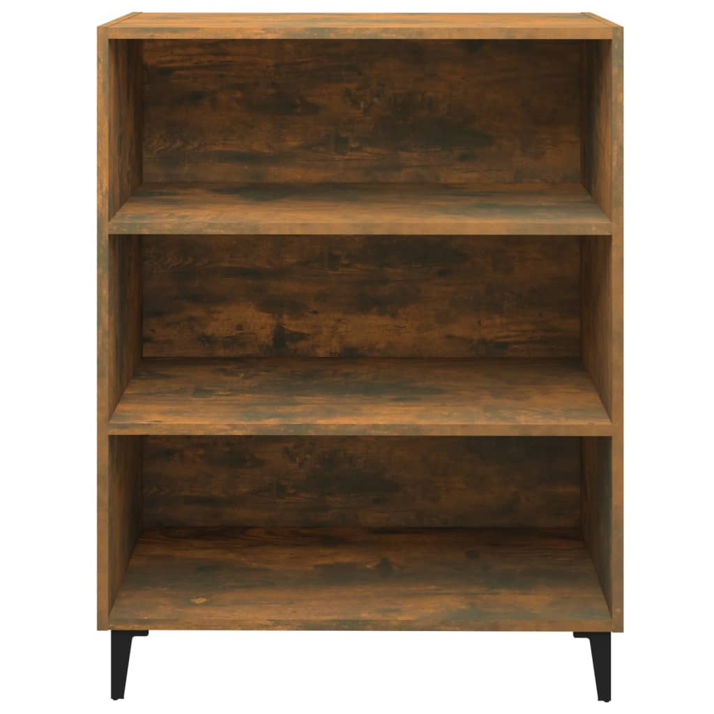 Dressoir 69,5x32,5x90 cm bewerkt hout gerookt eikenkleurig is nu te koop bij PeponiXL, paradijselijk wonen!