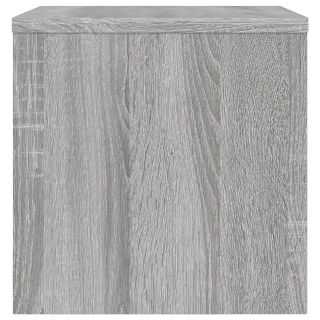 Nachtkastjes 2 st 40x30x30 cm bewerkt hout grijs sonoma eiken is nu te koop bij PeponiXL, paradijselijk wonen!